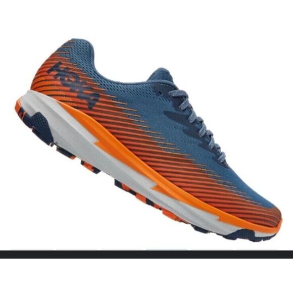 Hoka One One Other - Hoka One One Shoes Mens 10.5 blue orange torrent 2 running sneakers walking
